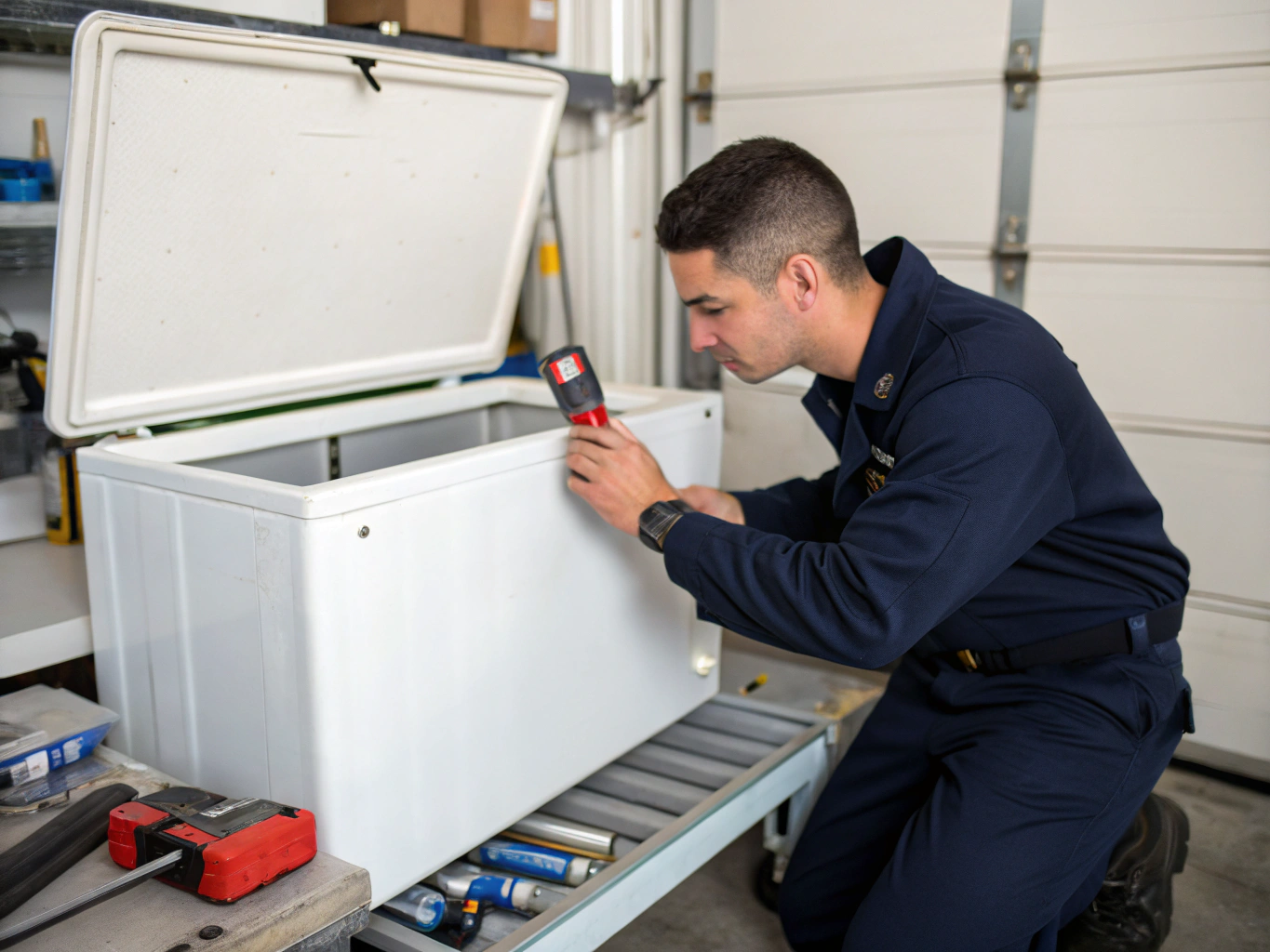Kenmore freezer and ice maker repair technician