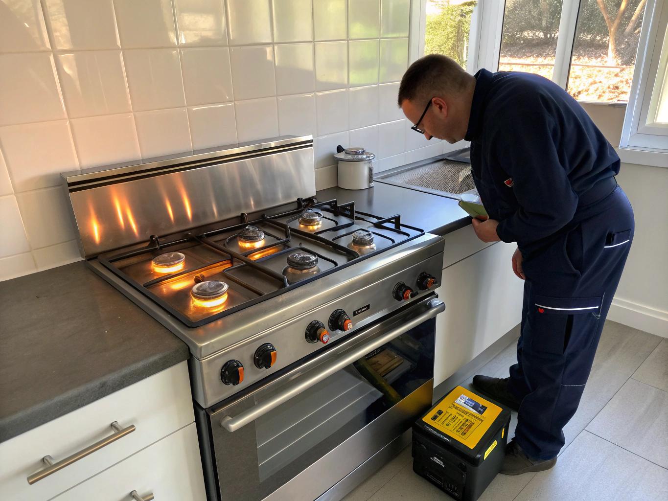 Oven and stove repair diagnostic inspection